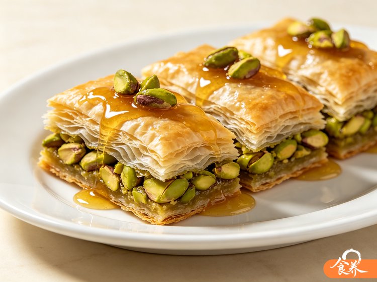 土耳其开心果 Baklava（减糖版）