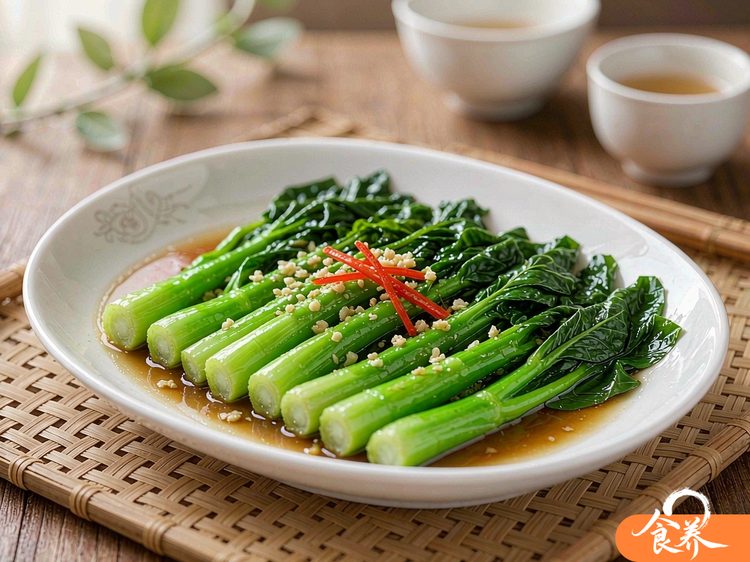 白灼芥蓝