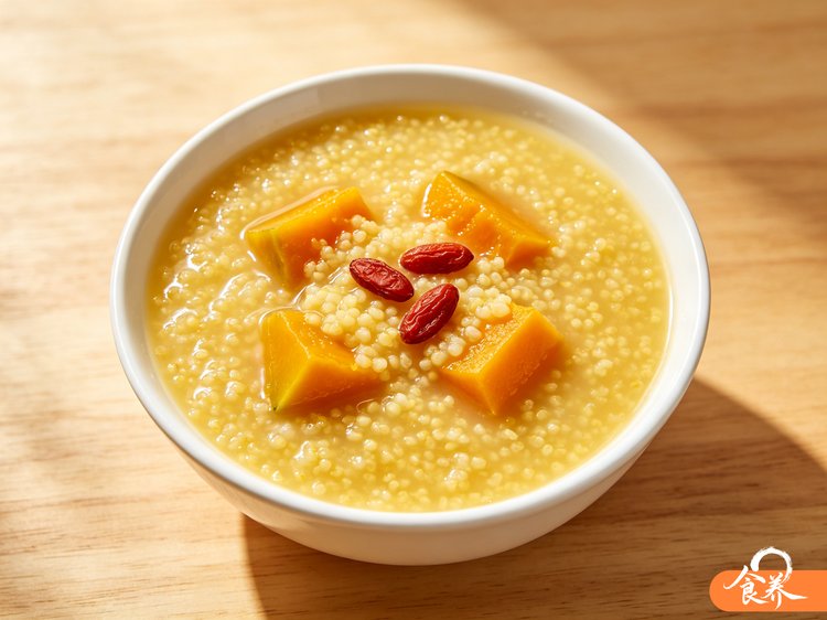 南瓜小米粥