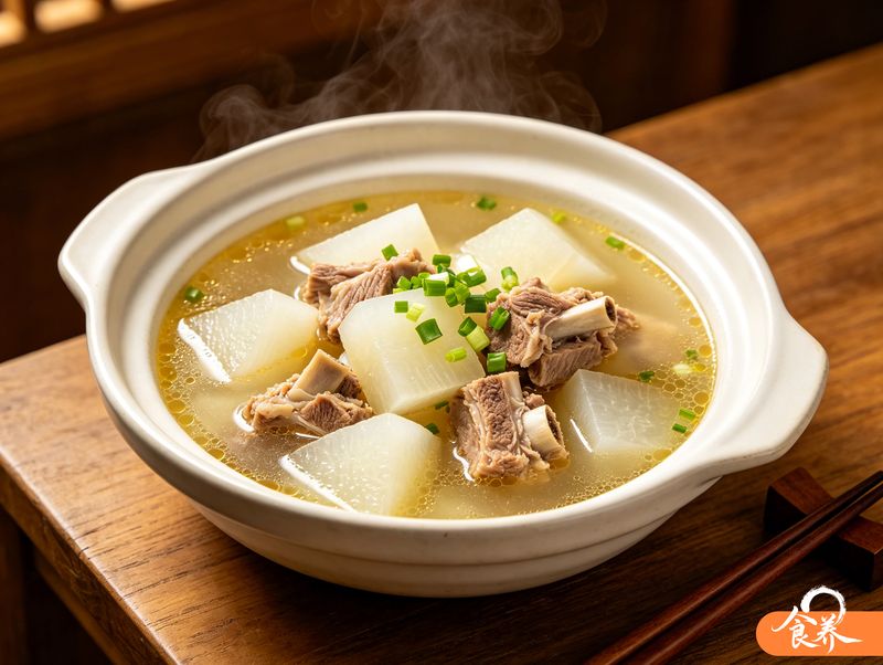 萝卜排骨汤