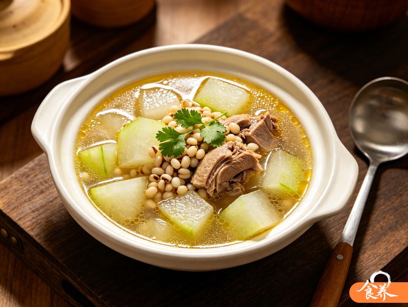 冬瓜薏米老鸭汤