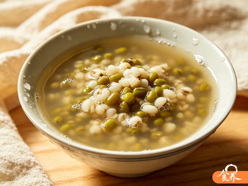 绿豆薏米糖水