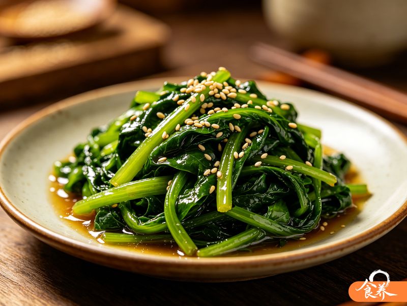 芝麻菠菜