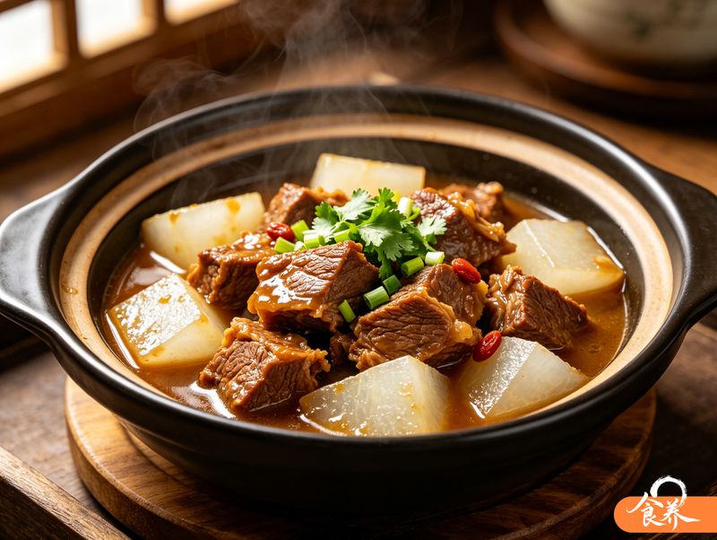萝卜炖牛腩