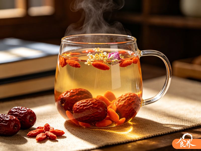 枸杞红枣茶