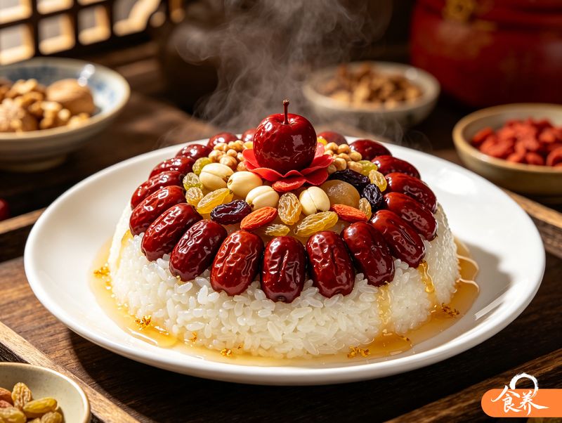 红枣八宝饭