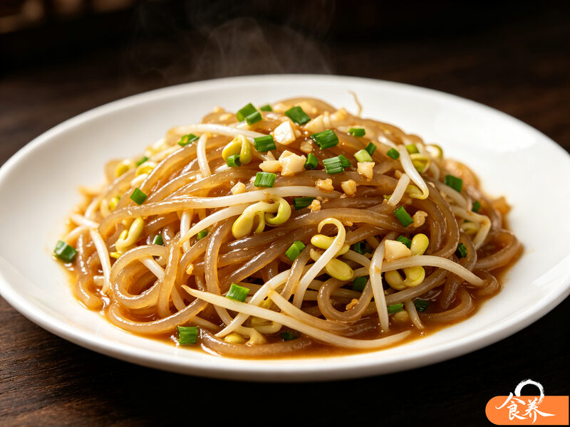豆芽炒粉条
