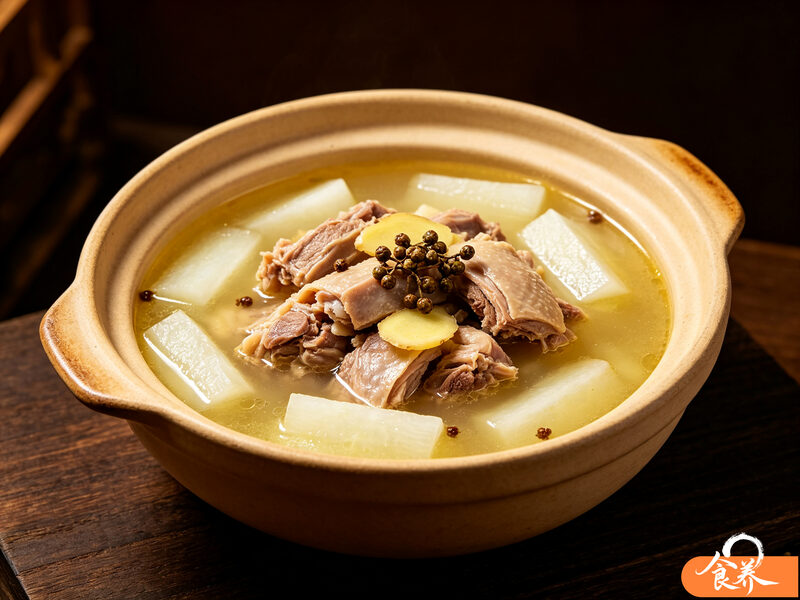 酸萝卜老鸭汤