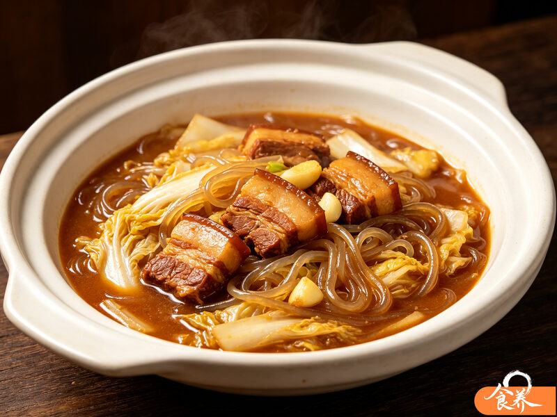 白菜猪肉炖粉条