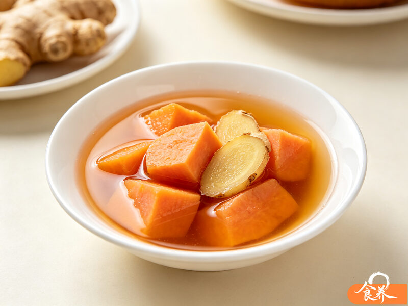 红薯姜糖水
